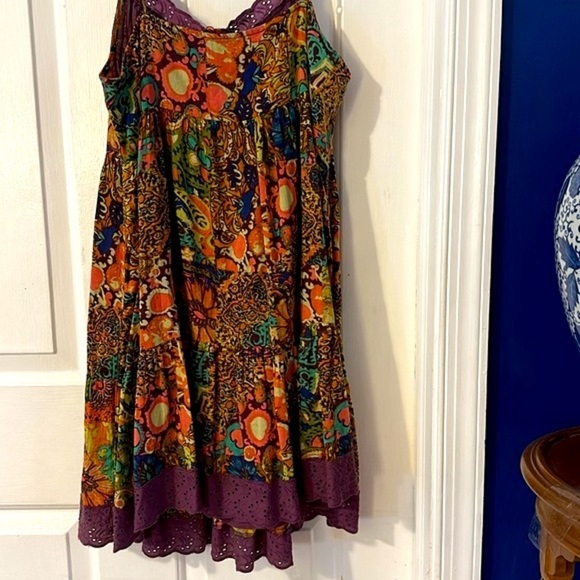 Women’s Urban Outfitters Urban Hanna Celia Tiered Dress Size Large - Picture 11 of 13